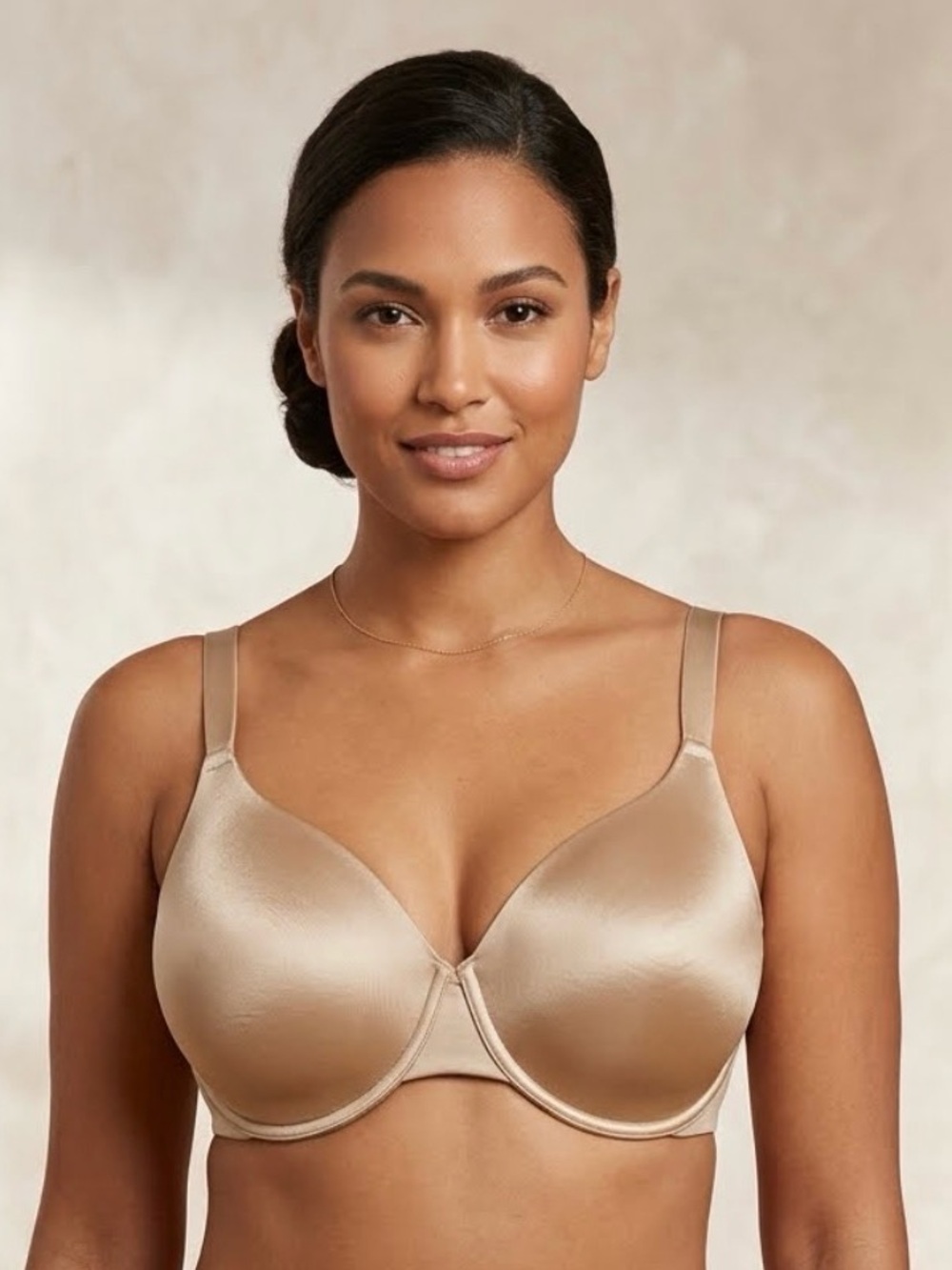 Voglo Lisa Everyday Smooth Underwire Bra in Nude Beige, 44DD
